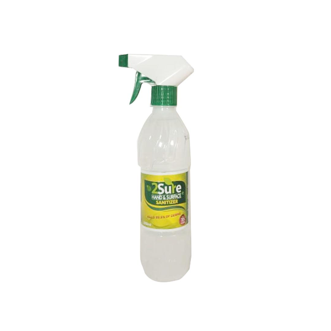 2Sure Hand & Surface Sanitizer (500ml) | PricePally